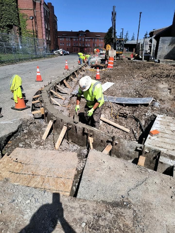 Buffalo Psychiatric Center_Forming Curbing
